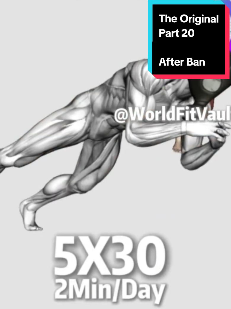 5x30 5Min/Day original video part 20 #blarduksa #Fitness #5x30 #workout #worldfitvault #meme #original 