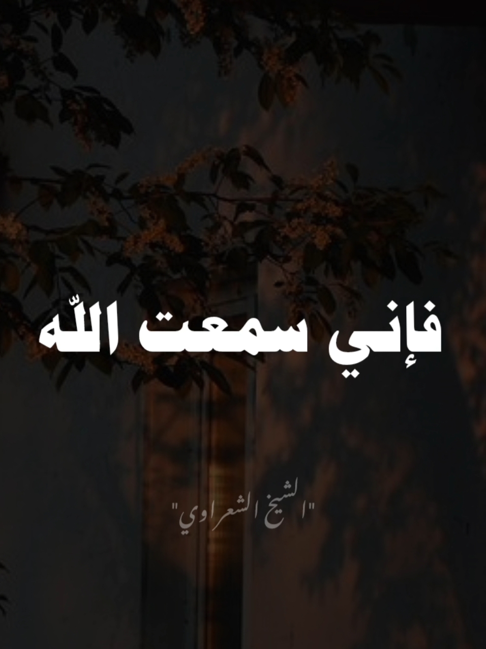 عجبت لمن خاف....🖤💫 #صلي_علي_النبي #صلوا_على_رسول_الله #الشيخ_الشعراوي #محمد_الشعراوي #الشعراوي 