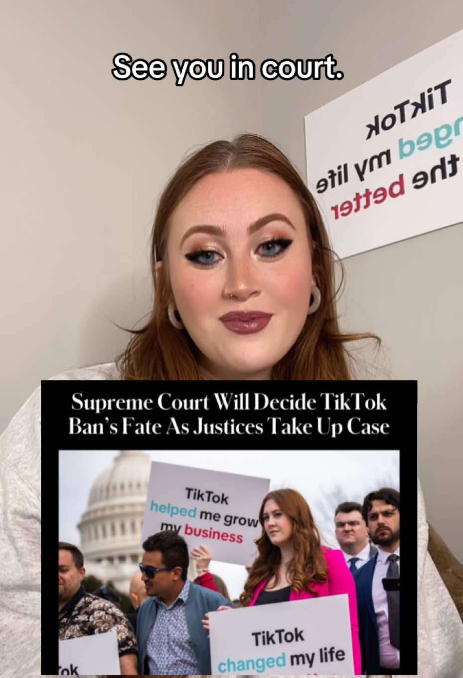 headed to the supreme court. the fight doesn’t stop. #KeepTikTok 