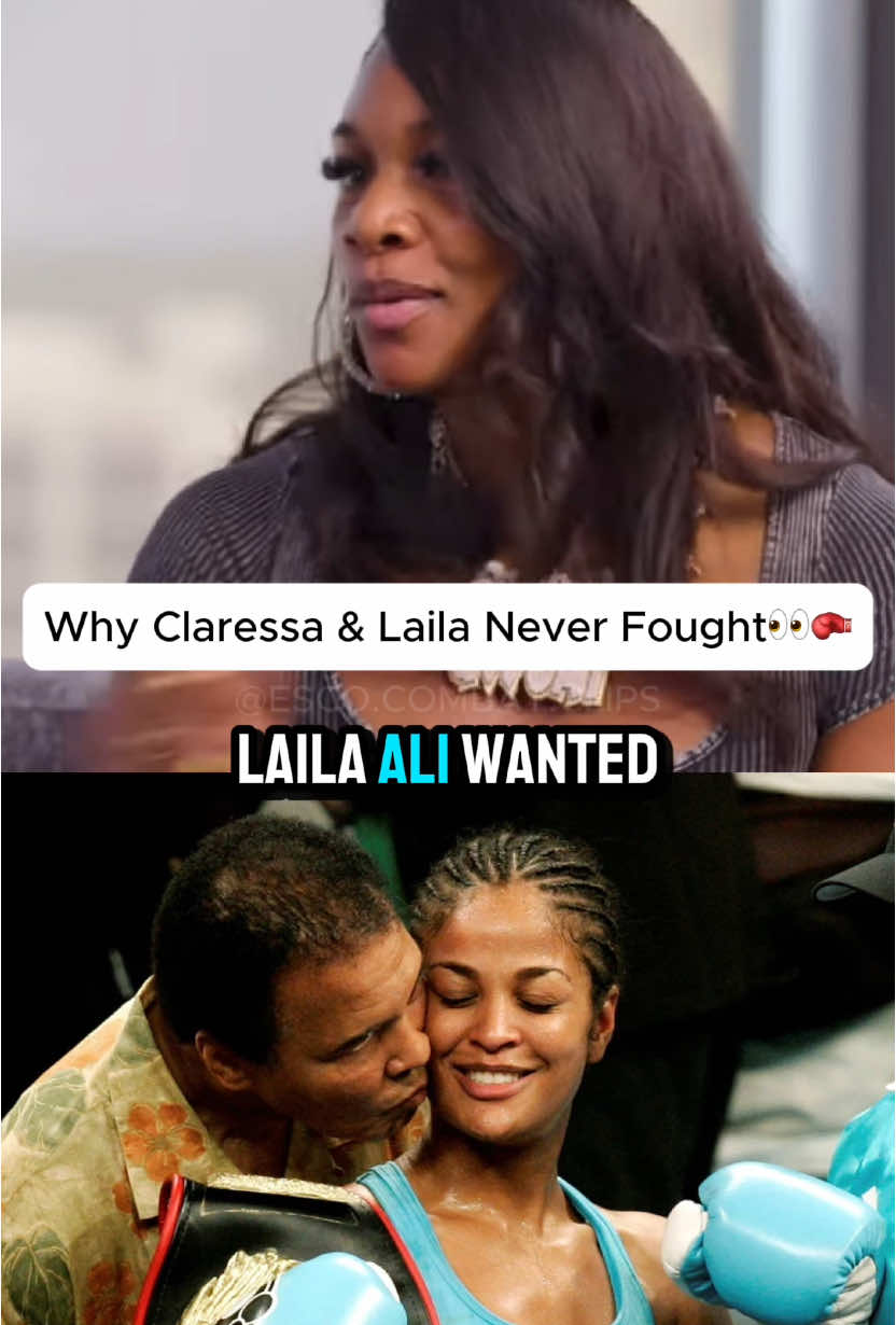 Claressa Speaks On Why Her & Laila Ali’s Fight Never Happened 🤔👀🥊 #boxing #boxingfans #shieldsvsali #famousfights #claressashields #lailaali #knockouts 