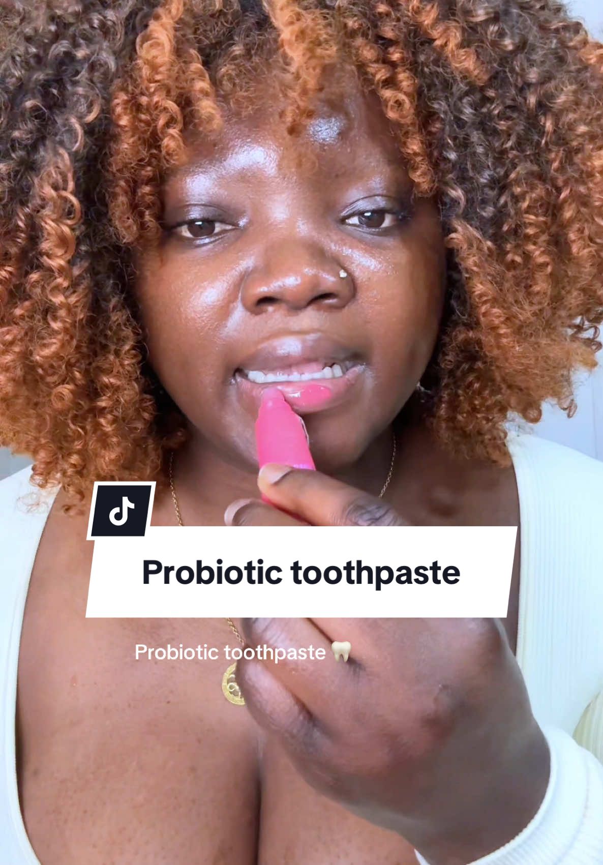 Probiotic toothpaste whitening toothpaste #CapCut #sp-8 #teethwhitening #probiotics #oralhygiene #oralcare #oralcareroutine #probiotictoothpaste #TikTokMadeMeBuyIt #tiktokmademebuyit #ad 