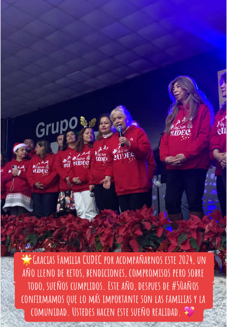 🌟Gracias Familia CUDEC por acompañarnos este 2024, un año lleno de retos, bendiciones, compromisos pero sobre todo, sueños cumplidos. Este año, despues de #50años confirmamos que lo más importante son las familias y la comunidad. Ustedes hacen este sueño realidad. 💖#sephoraalışverişim 