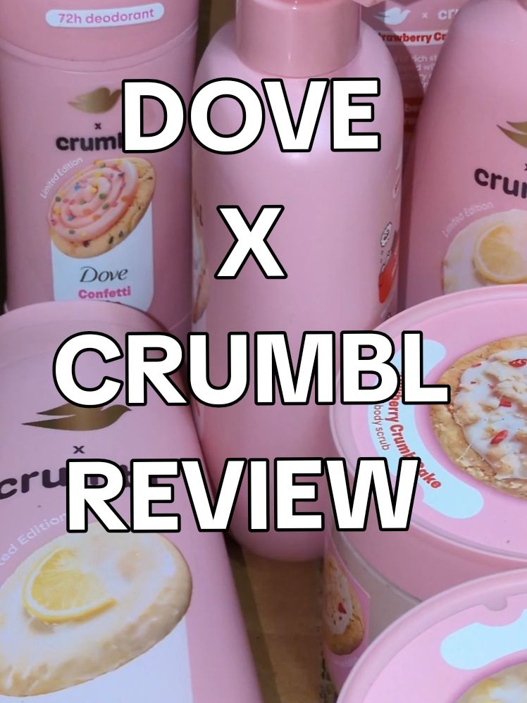 🍰🍪🧁Fragrance Gourmand Lovers this new @Dove Beauty & Personal Care and @Crumbl Collaboration is a must try! Found online @Walmart  Coming Soon!❤️ In the meantime you can keep checking back on the Walmart website that's what I had to do took about a week to collect everything another tip I was checking the site at random times❤️#dove  #dovexcrumbl #dovecrumbl #dovecrumblreview #dovebodywash #dovebodywashreview #dovebarsoap #dovebeautybar #dovereview #dovebodycare #dovebodycareroutine #walmart #walmartfinds #walmarthaul #walmartskincare #girlythings #pinkasthethic #pinkthings #pinkvibes #shower #showerroutine #strawberryshowerroutine #gourmand #gourmandperfume #gourmandgirlies #gourmandscents #hygiene #hygieneproducts #selflove #SelfCare #maintenanceday #Vlog #shopwithme #shopping #content #contentcreator #influencers #fragranceinfluencer  #fyp #foryourpage #youtube #youtuber 