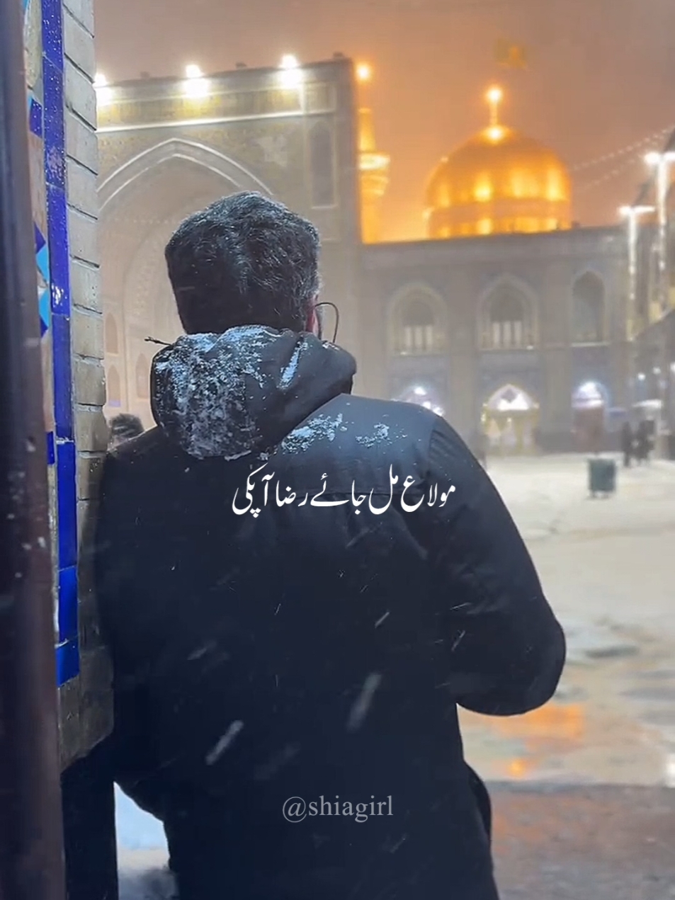 Mola Imam e Razaع🥺🙌🏻✨🫀~• #imamrazaع #mashhad #hussaini #hussainii_azadaar #imamhussain #imamhussain #newpost #foryou #viral #viral 