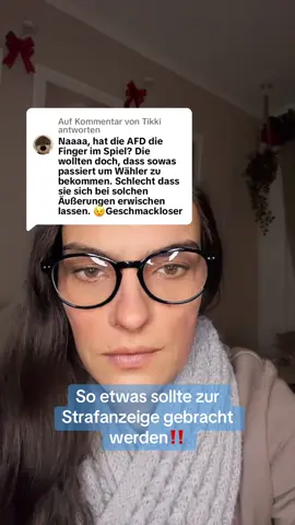 Antwort auf @Tikki es gibt Menschen, die besitzen einfach keine Empathie, während wir erschüttert sind und unser Beileid bekunden. Über die zahlreichen Opfer des Attentates. Auf dem Magdeburger Weihnachtsmarkt haben es die AfD Kritiker offensichtlich nötig sich so empathielos und anstandslos zu äußern. Es wird jede Bühne genutzt und sei es noch so grausam. Werdet endlich wach, liebe Menschen da draußen. @AfDFraktionimBundestag @Alice Weidel @Stephan Protschka (MdB) @Ulrich Siegmund #💙💙💙 #fyp