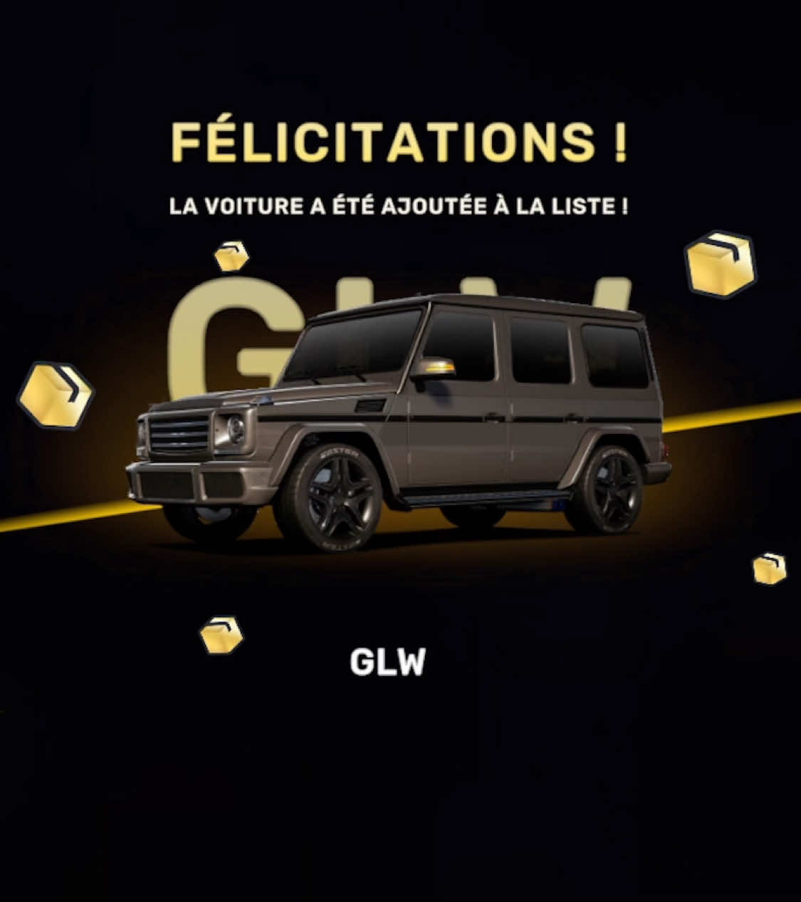 New Car (GLW) check the comment! #CarXStreet #Mercedes #GLW #BattlePass 