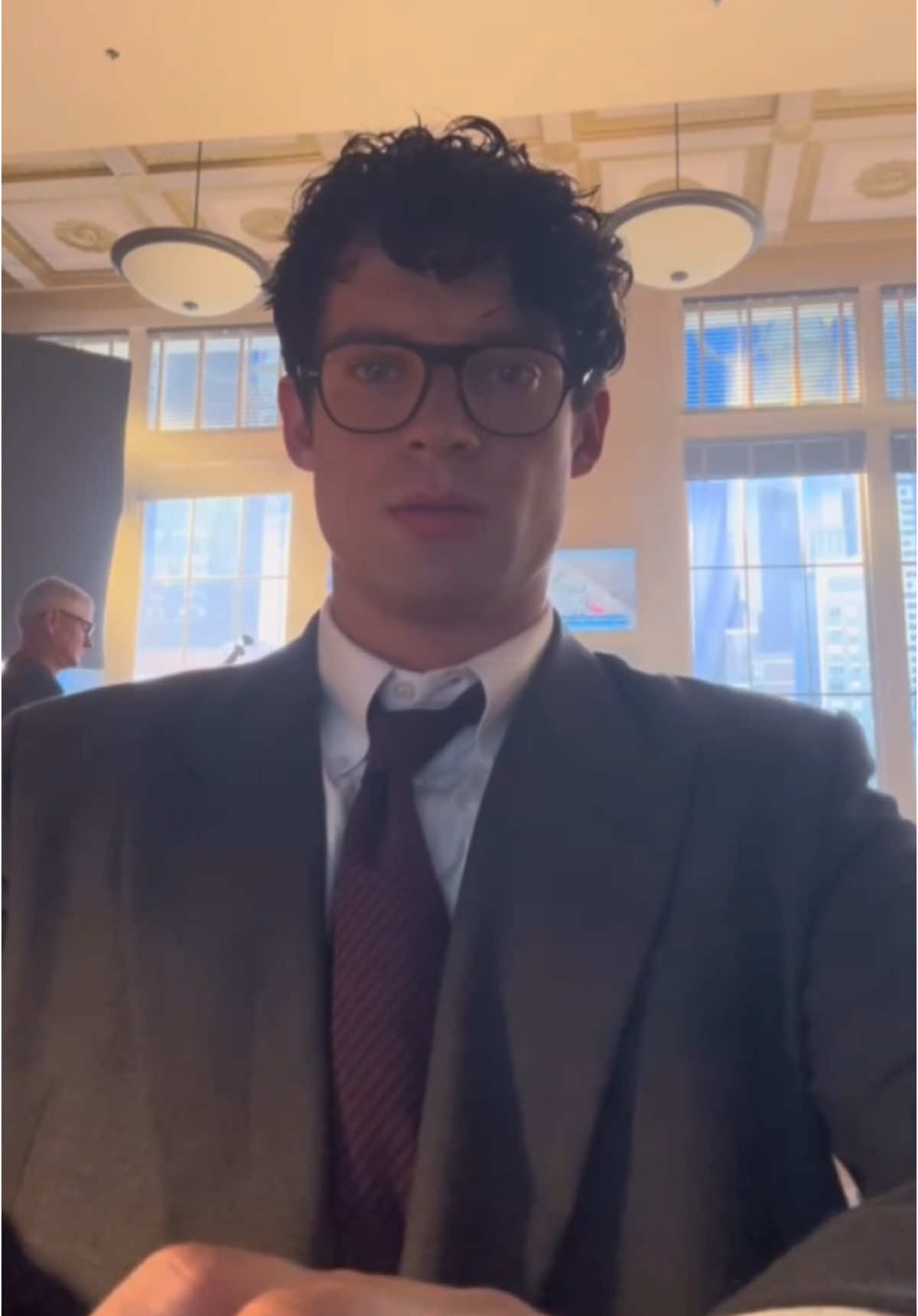 David Corenswet as Clark Kent 🤓 #superman #davidcorenswet #clarkkent 