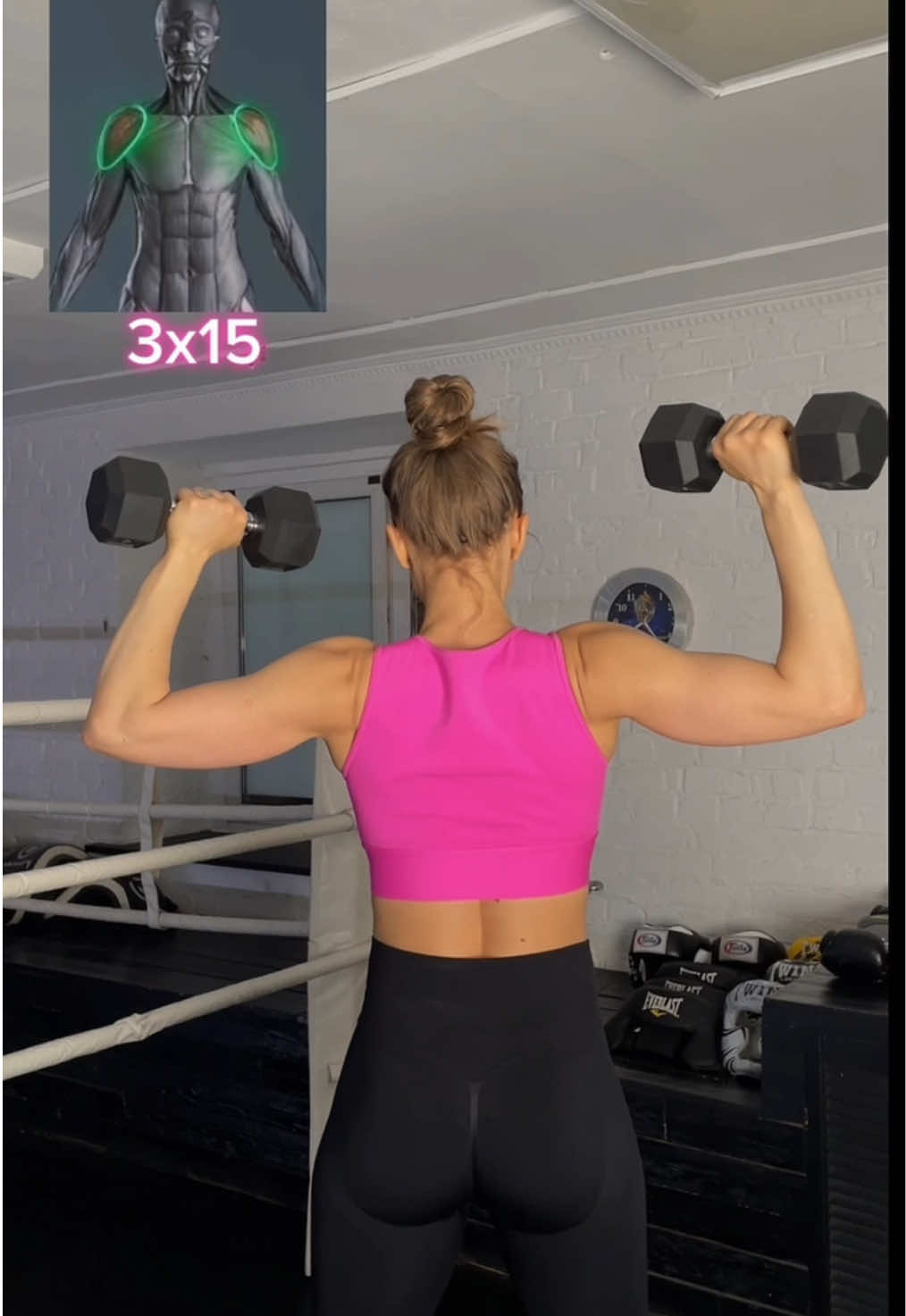 Upper Body Workout 😎💪🏻 #upperbodyworkoutforwomen #upperbodyworkouts #upperbodyexercises #armstrong #backstronger #shouldersworkout #tricepsexercise #stronggirl #fitnessmotivaton #fittipsforyou