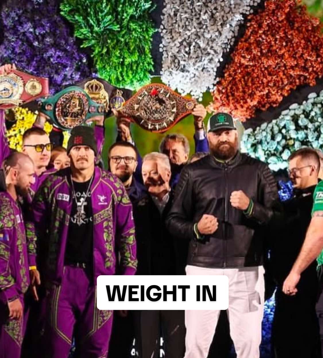 Weight In #usykfury2 #usyk #fury #usykfury #oleksandrusyk #усик #фʼюрі#faceoff 