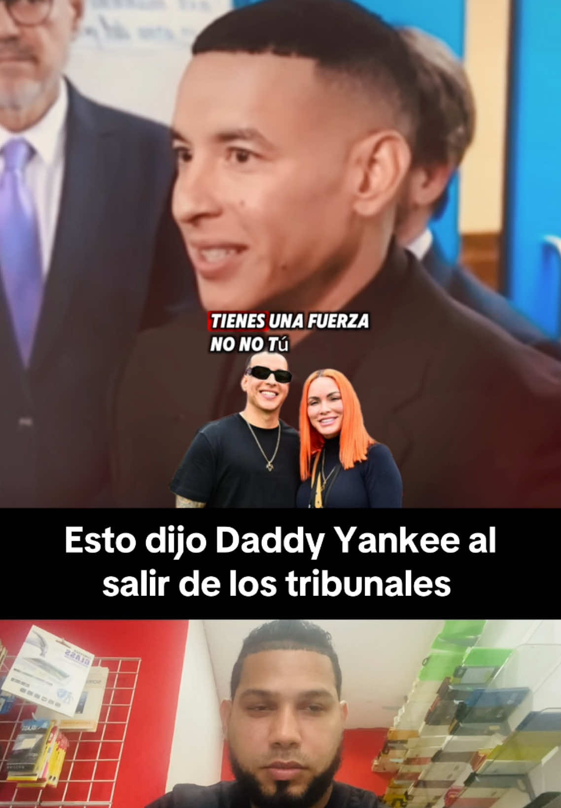 Esto dijo Daddy Yankee al salir de los tribunales #viralvideo #fyp #paratii #usa_tiktok #usa🇺🇸 #puertorico🇵🇷 #fogon🔥tv #foryourpage  