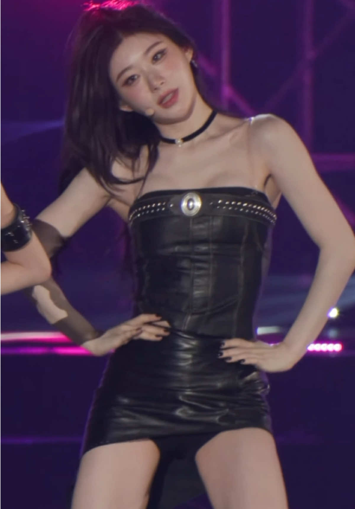 zoomed in version #chaeryeong #itzychaeryeong #itzy #fancam 