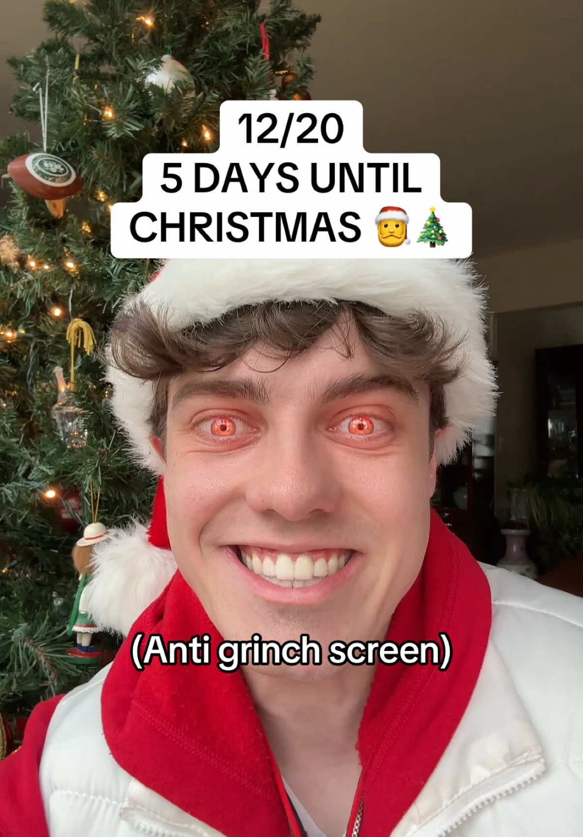 Anti Grinch Screen ✋🎅🎄 #christmas #cronberry #viral 