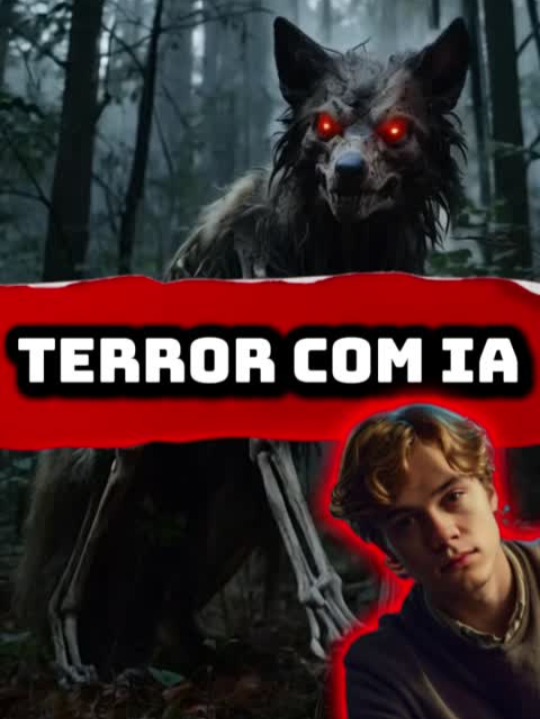 nicho de terror com ia que está viralizando muito na gringa, aprenda agora mesmo!! #terror #ia #lobisomem