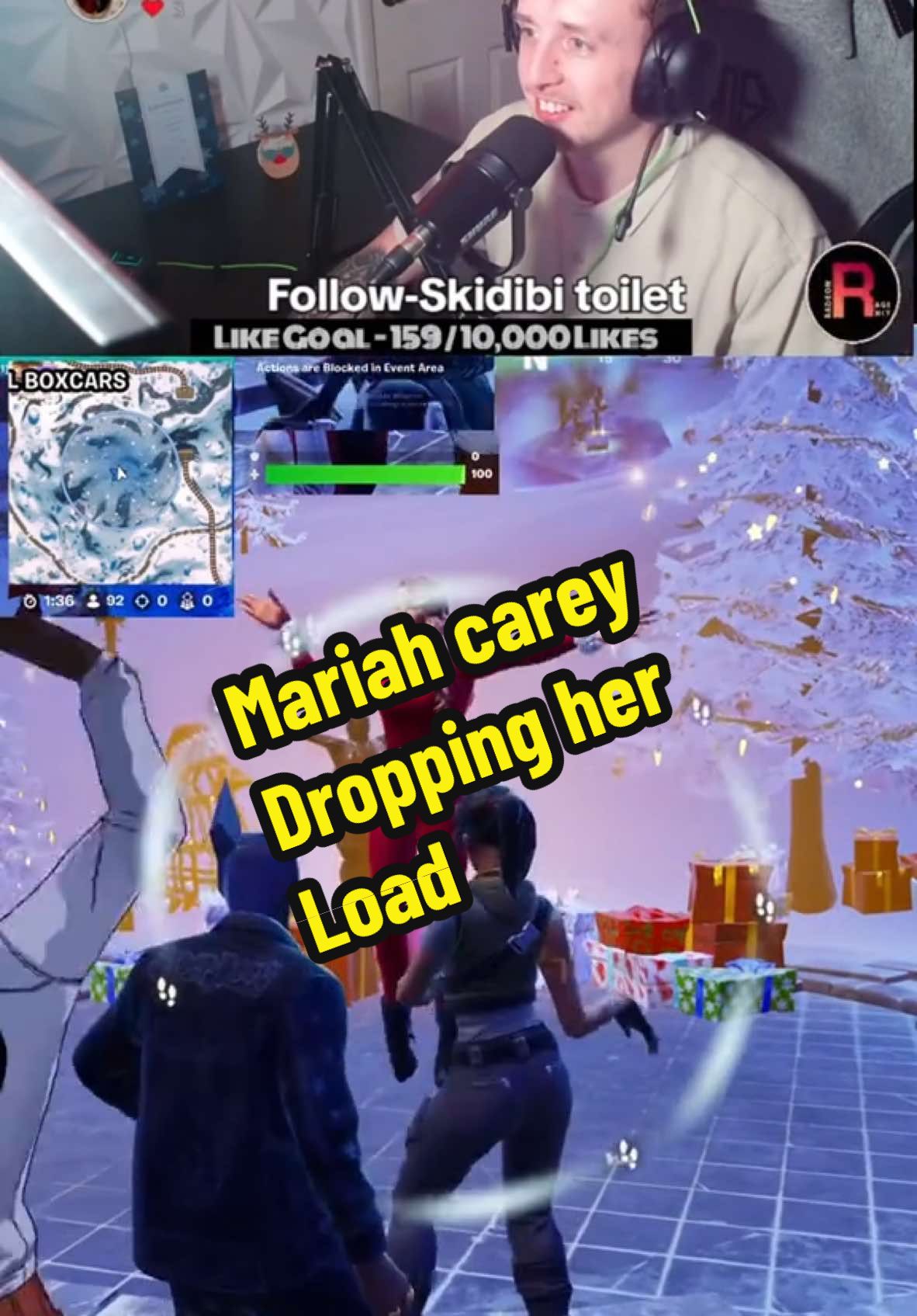 Mariah carey dropping her load #Gaming #Gamer #TikTokGaming #GamingCommunity #GamersUnite #GameOn #GamingHighlights #gamerlife #fyp #foryoupagе #GamerLife #pcgaming #fortnite #fortnitebr #forupage #gaming #gamers #capcut_edit #clips #gamerentiktok #christmas #musician