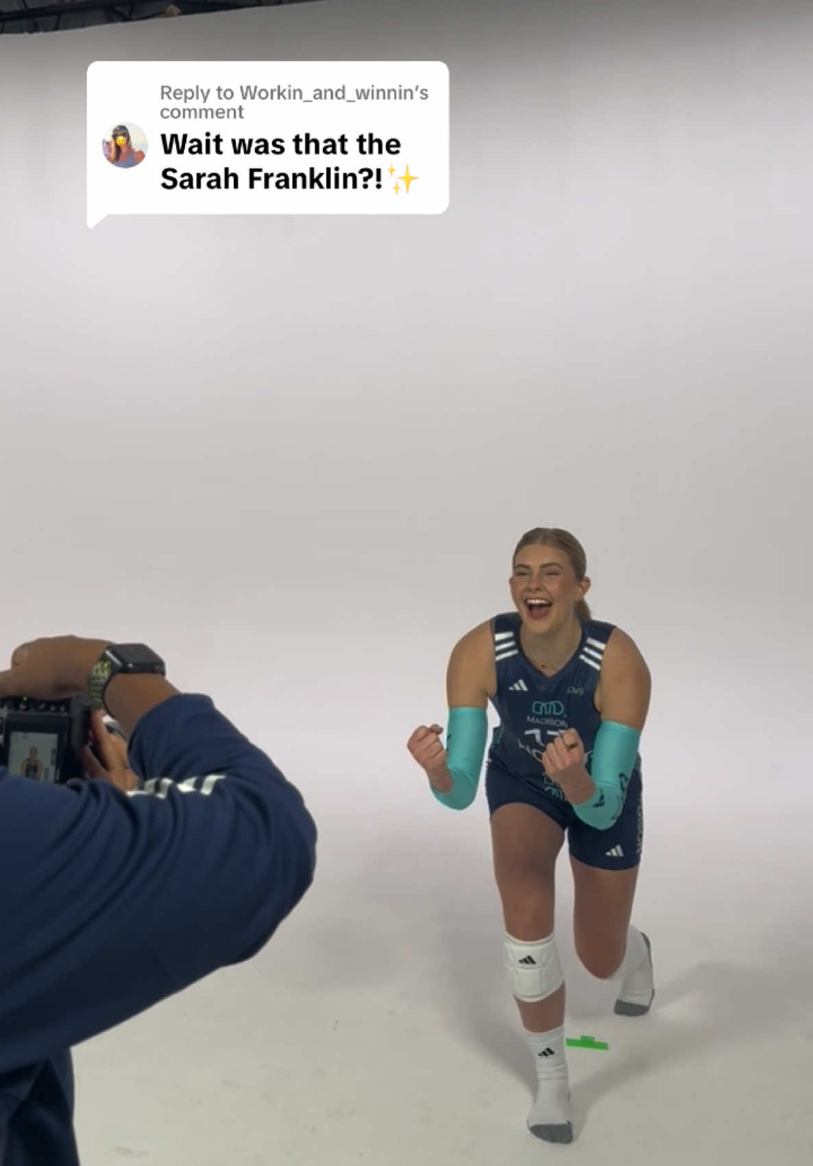 Replying to @Workin_and_winnin yeah, yeah it was 😏😏 @LOVB Madison Volleyball  #sarahfranklin #usavolleyball #volleyball #provolleyball