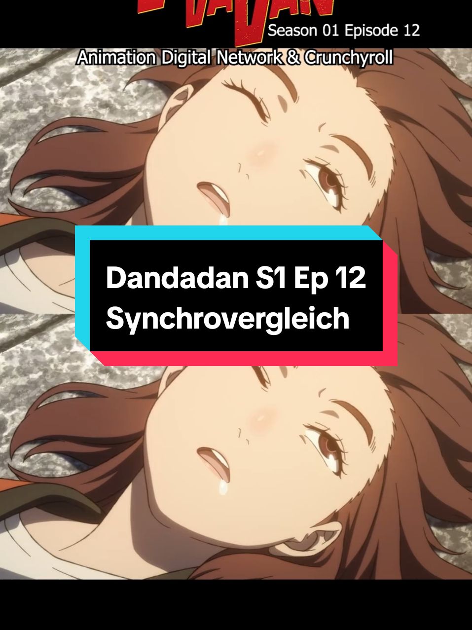 Welche deutsche Synchro findet ihr besser? (S01 Ep12) #dandadan #animefyp #Anime #crunchyroll #Netflix #animeedit #animetiktok