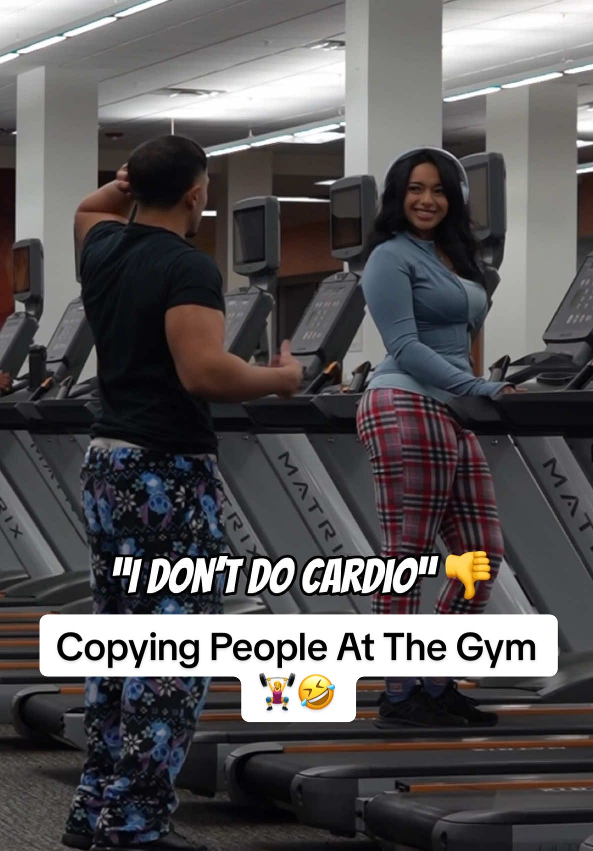 Did She Say Cardio? 😳🚫 #fyp #prank #fypシ #foryoupage #GymTok #Fitness #lol 