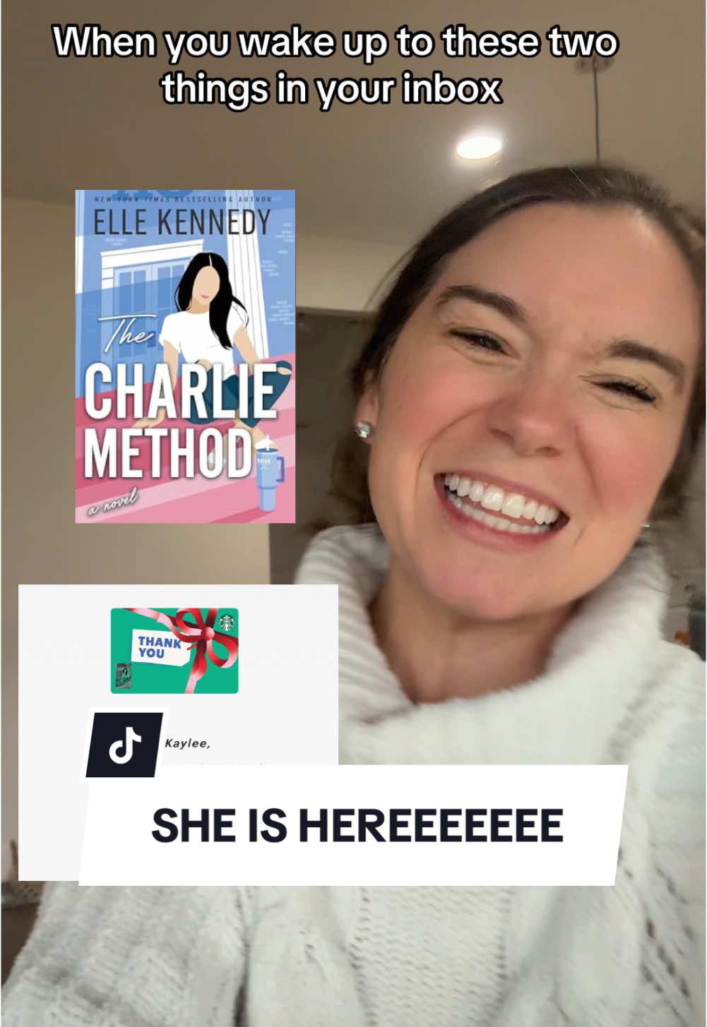 It’s a great day to have a great day 😍 thank you SO much to @Elle Kennedy and @Get Red PR Books for the ARC and coffee. I can’t wait to DEVOUR this book! #thecharliemethod #ellekennedy #campusdiariesseries #arcreader #getreadpr #thereadingrealtor #hockeyromance #booklover #bookish #BookTok #bookishthoughts 