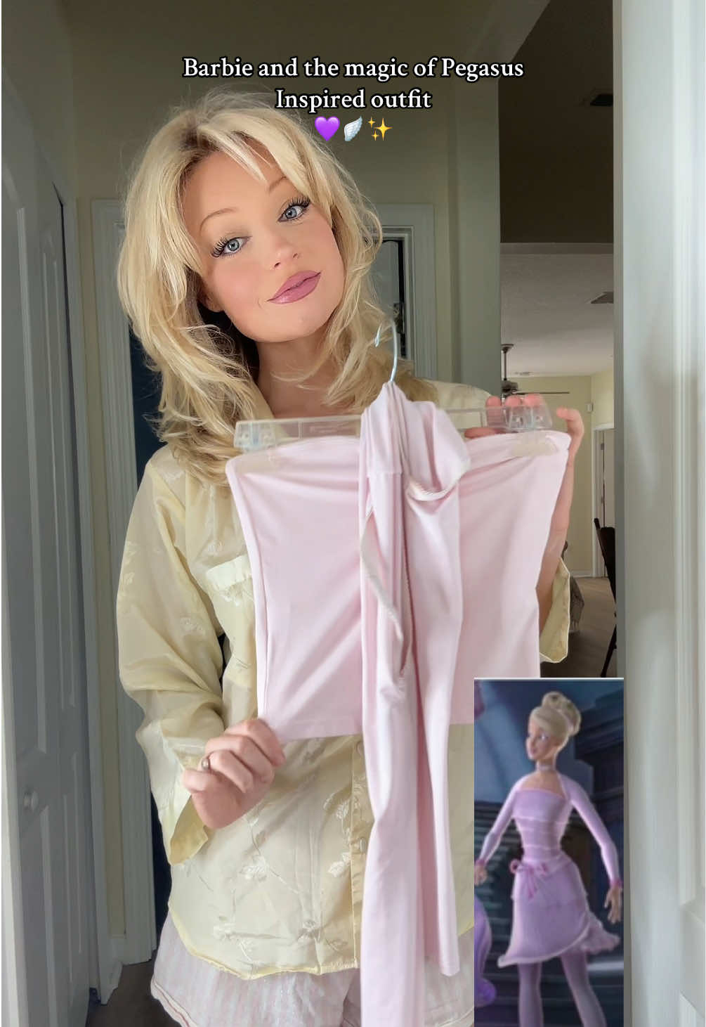 This movie is soo magical 💜🪽 #barbie #BarbieMovie #princesscore #princesscoreaesthetic #cottagecore #cottagecoreaesthetic #angel #inspo #inspired #outfitideas #OOTD #disneyprincess #grwm #barbiemovies 