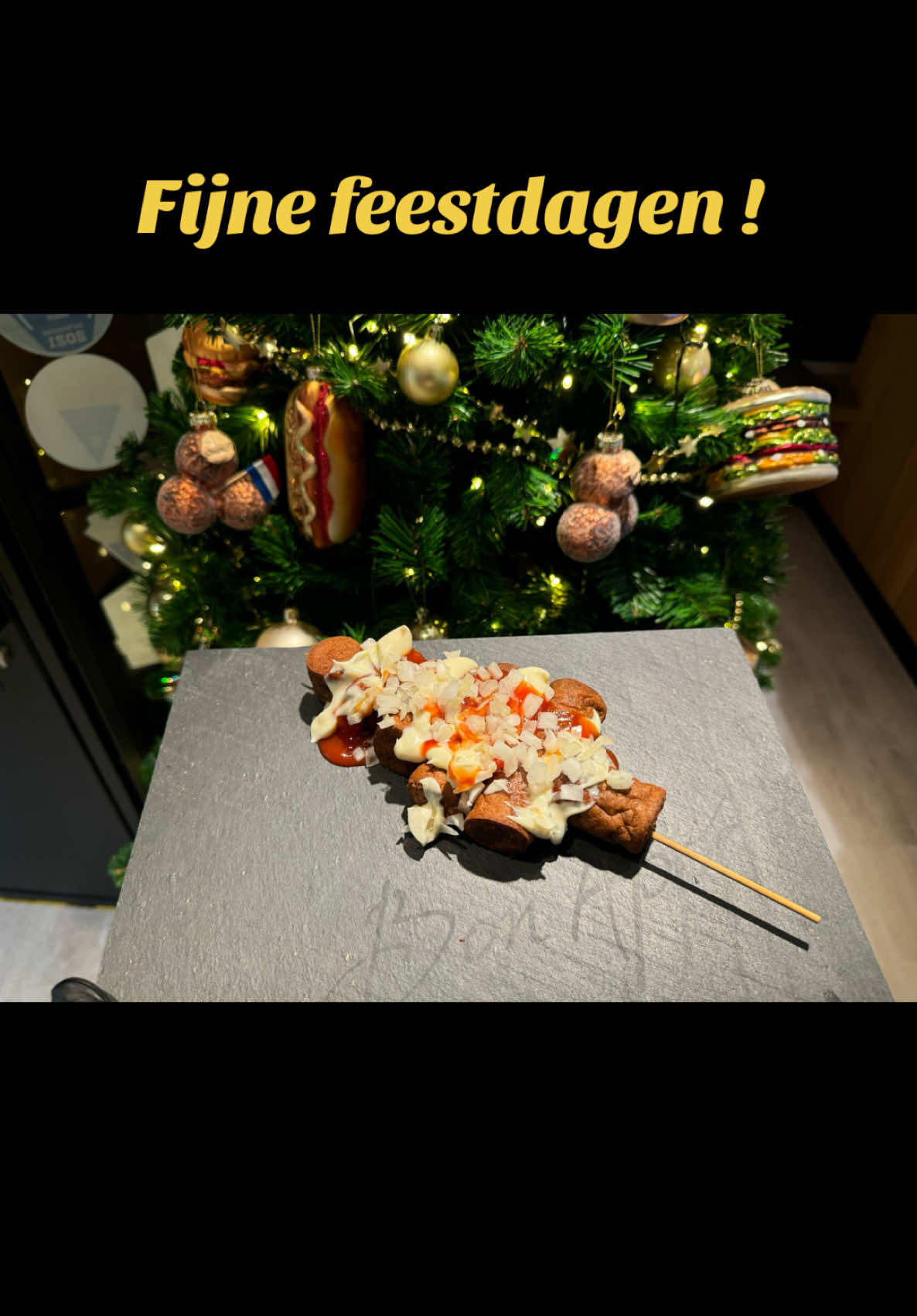 #christmas #frikandel #frikandelspeciaal #frikanboom#LaPuraCrema 