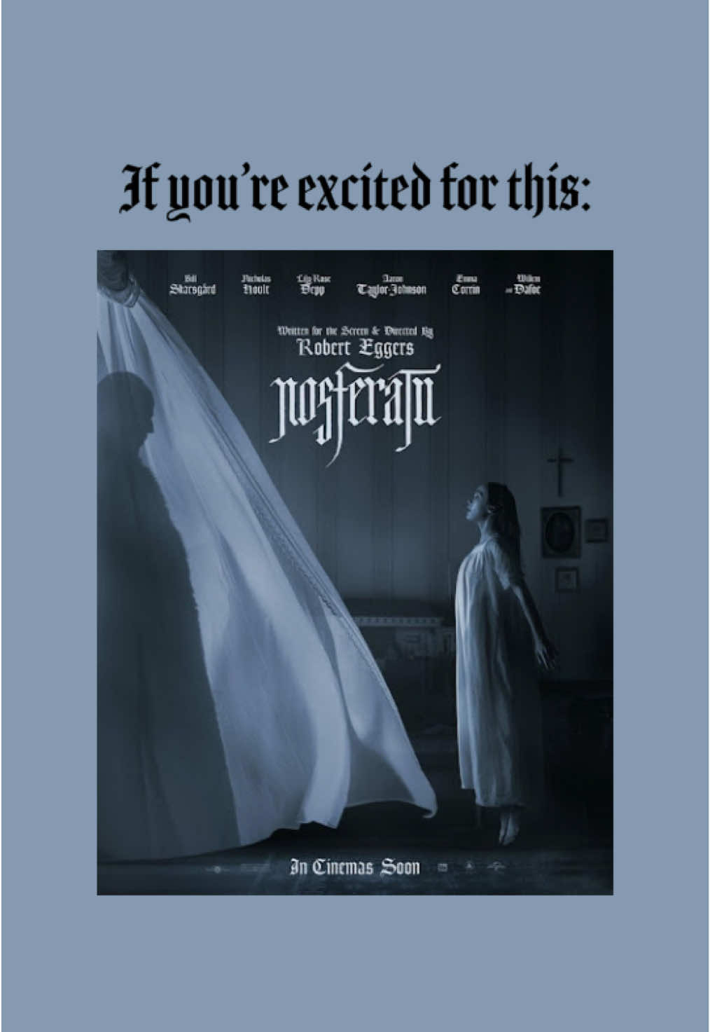 This is where it all began… The Vampyre - Influenced by Lord Byron and written in 1819 as part of the same contest that birthed Frankenstein (The Modern Prometheus) by Mary Shelley. This is considered the start of legitimate vampire literature. Carmilla - Written in 1872 and is the first lesbian vampire character. It’s short by very good and well worth a read. Dracula - Even though this was written in 1897 it is still one of the most beloved and well known pieces of vampire fiction. It shapes vampire culture in literature and film to this day and I can’t wait to see the new adaptation. Dracula’s Guest - Published posthumously in 1914 as a short story, this is believed to be the original first chapter of Dracula. Definitely worth reading if you’re a fan. @universalpicturesuk @Universal Horror UK  #nosferatu #lilyrosedepp #billskarsgård #nicholashoult #emmacorrin #roberteggers #dracula #bramstoker #carmilla #thevampyre #vampires #vampirebooks #horror #horrortok #BookTok ##horrorbooks#horrorbooktok 