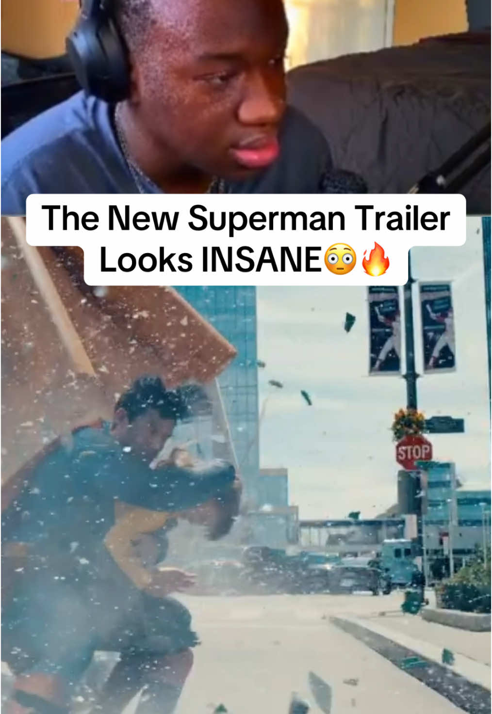 This looks too peak😭🔥🙏🏾Full Vid on YT#fyp#superman#newsuperman#newsupermanmovie#supermanmovie#supermanmovie2025#moviereaction#viral 