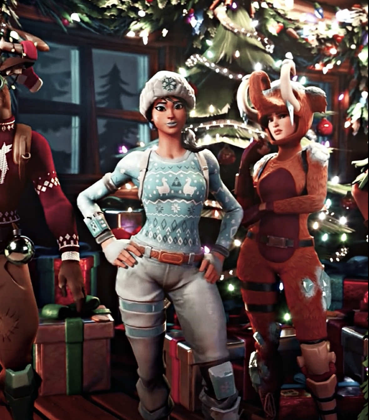 i love fortnite winterfest 🎄☃️ #fortnite #winterfest #mariahcarey 