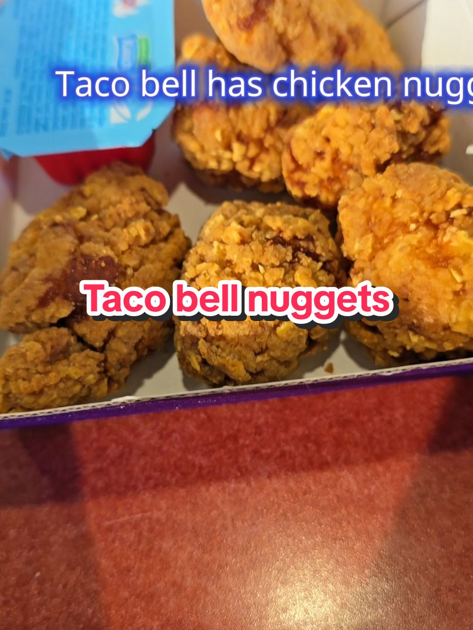 Taco Bell has chicken nuggets  @tacobell  #tacobell #chickenuggets 