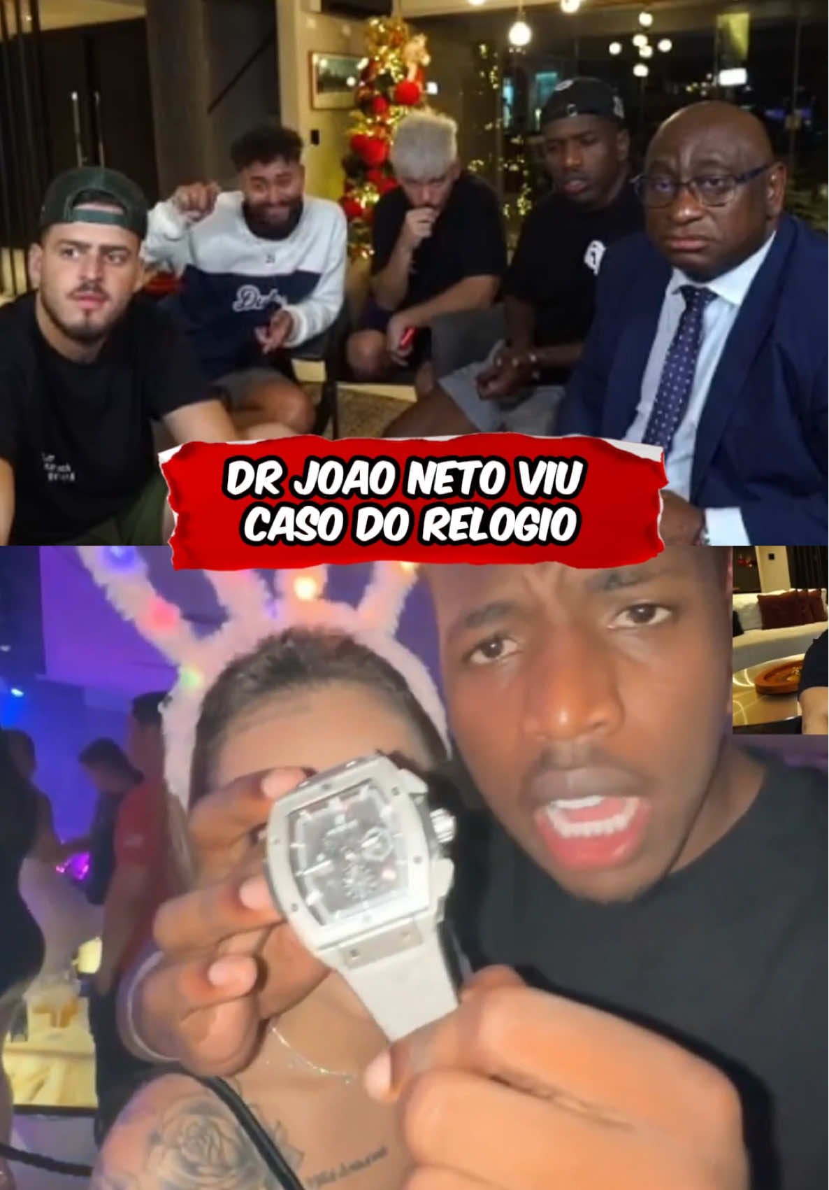 Dr joao neto viu o caso do relogio com mari avila @Jon Vlogs #jonvlogs #relogio #mariavila #clipsdetwitch 