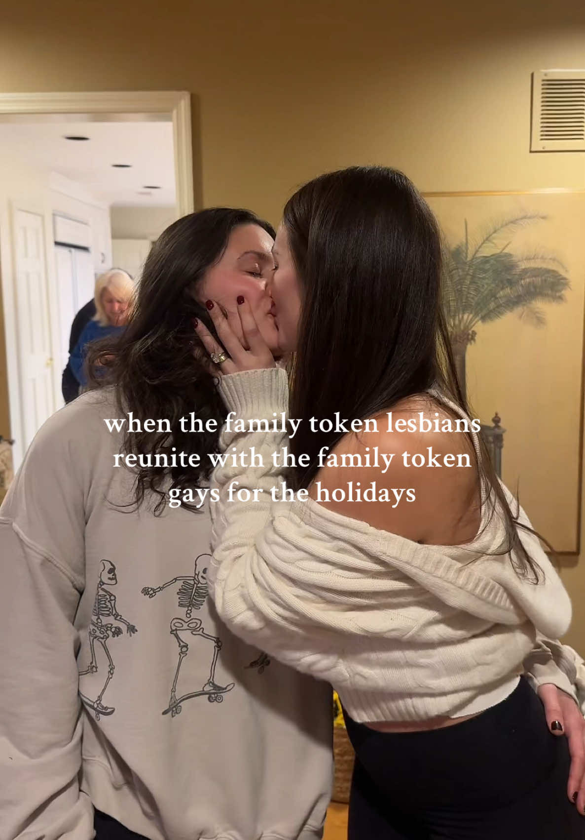 my wife having a gay brother is the best  #wlw #lgbtq #sapphic #wuhluhwuh 