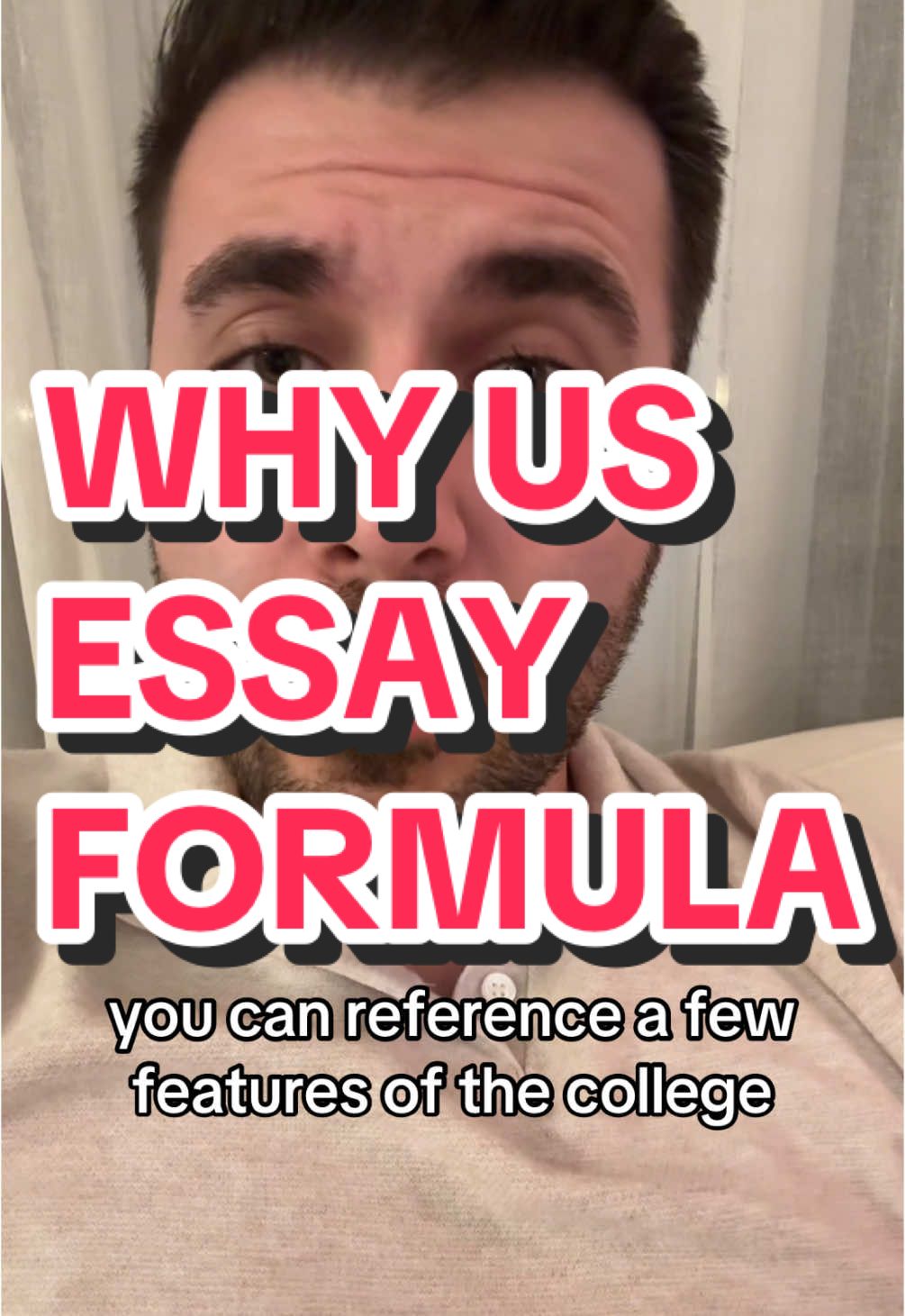 WHY US ESSAY FORMULA for Ivy League Colleges. 1. Open with your long term goal that college will help you accomplish 2. List 2-3 niche features of the college that will help you accomplish that goal. 3. Wrap by referencing intro about how the college will halp you accomplish the goal. Wash. Rinse. Repeat. #ivyleague #ivyroadmap #college #admissions #whyus 