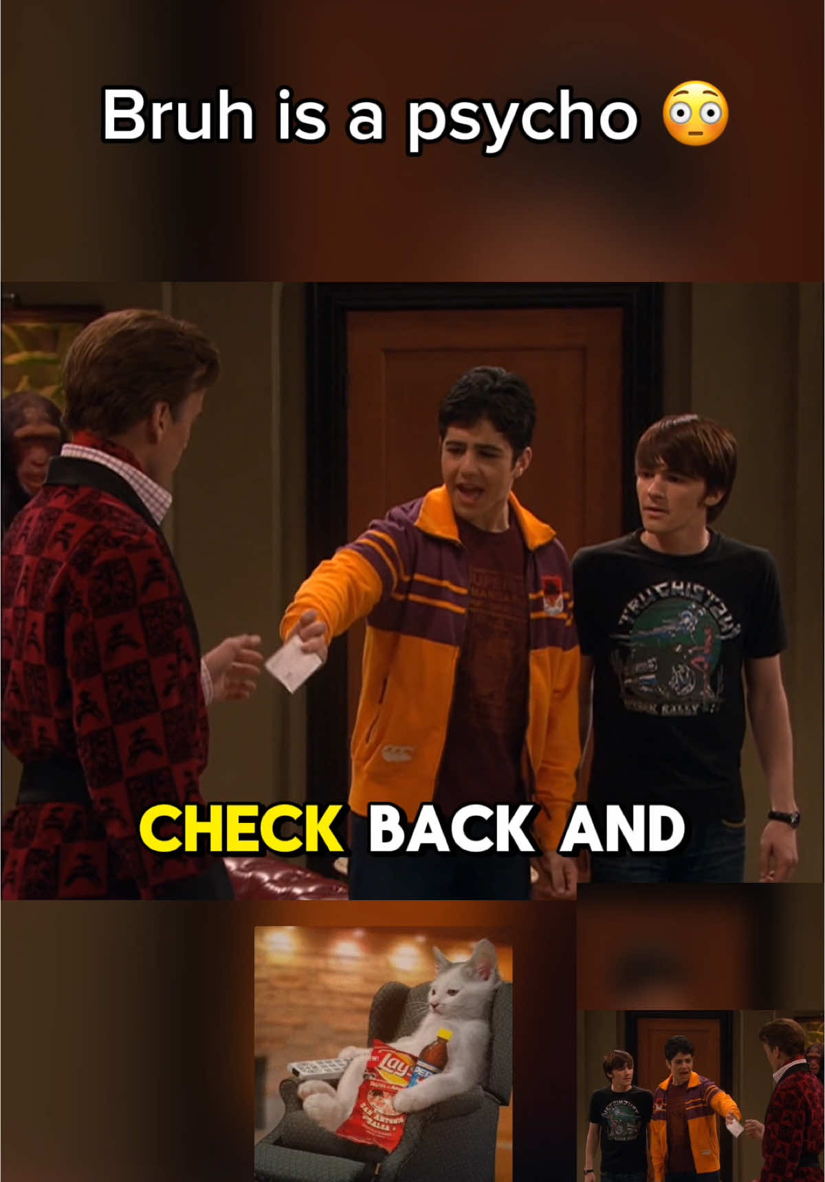 What a freak🤣💀 #video #show #nickelodeon #drakeandjosh #drakebell #joshpeck #clips #foryou #foryoupage #fyp #fypツ #viral #tv #funny #funnyvideos #comedy #BestFriends #life #television #showclips #episode #viralvideo #entertainment #fypシ゚viral #friends #trending #relatable #blowthisup #2000s #iconic #brothers #comedy #Siblings 