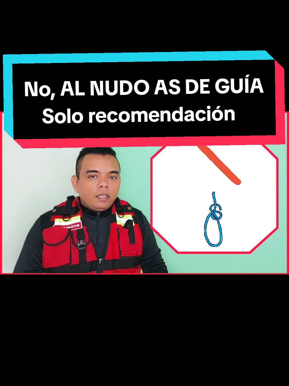 Respuesta a @eduardogarfias23 De igual forma este nudo es solo una recomendación, las personas pueden hacerlo, usarlo, o trabajar con el según su responsabilidad, sin embargo no ramos porque no#paramedico #ambulancia #bomberosvenezuela🇻🇪 #bomberosecuador #enfermera #bomberosmexico #ambulancia #paramedico #bomberosargentina #bomberos #bombero #bomberosvoluntarios #bomberosperu #bomberoscolombia👨‍🚒🚒 #aph #rescate  se debería de usar en trabajo con carga humana o relacionados a la vida. 