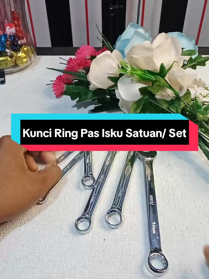 Perkakas bengkel Kunci Ringpas Kunci ring pas #perkakas #kunciring #ringpas #alat #bengkel #CuanTanpaBatas #Wibgajian #yearendsale #YearEndSale #promoguncang11 