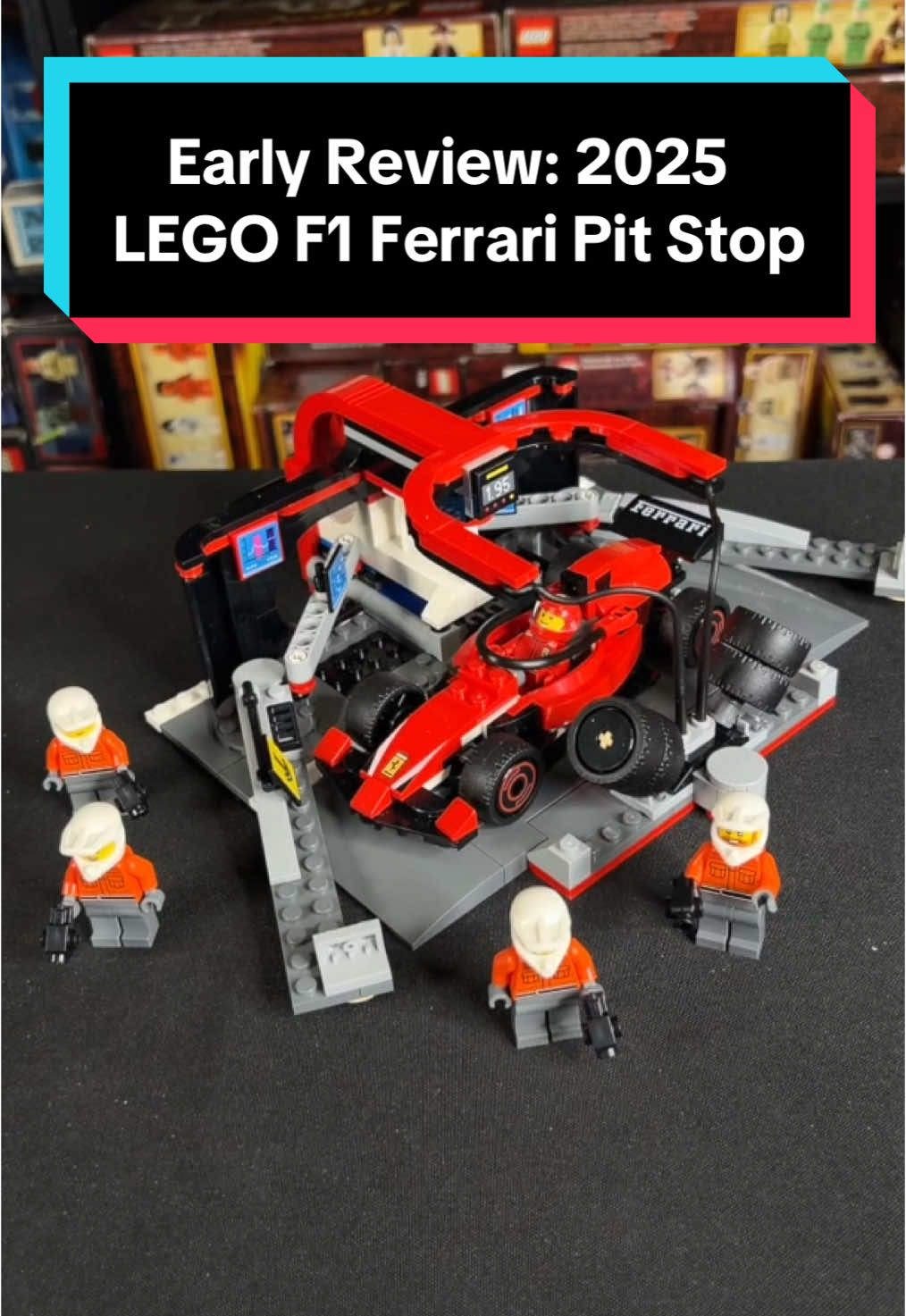 #gifted LEGO F1 Ferrari Pit Stop Set 60443 Review Do you think this set is worth $30? 🏁 Thanks to The Lego Group for sending this my way to review! #lego #legocar #legocity #legoreview #f1 #formula1 #ferrari #ferrariclub 