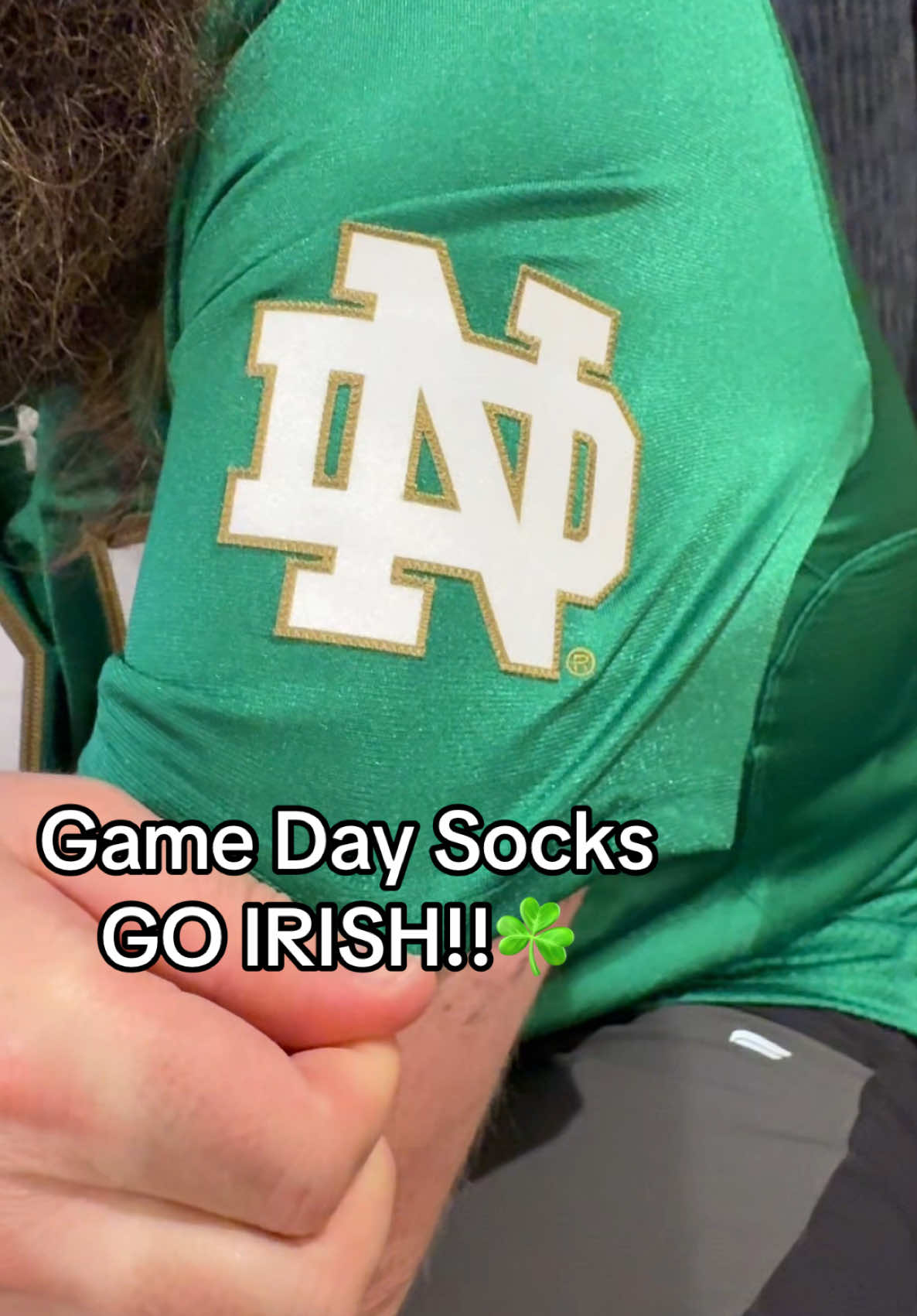 grab yourself some team socks for the college football playoffs! #cfp #notredame #iu #nd #CollegeFootball