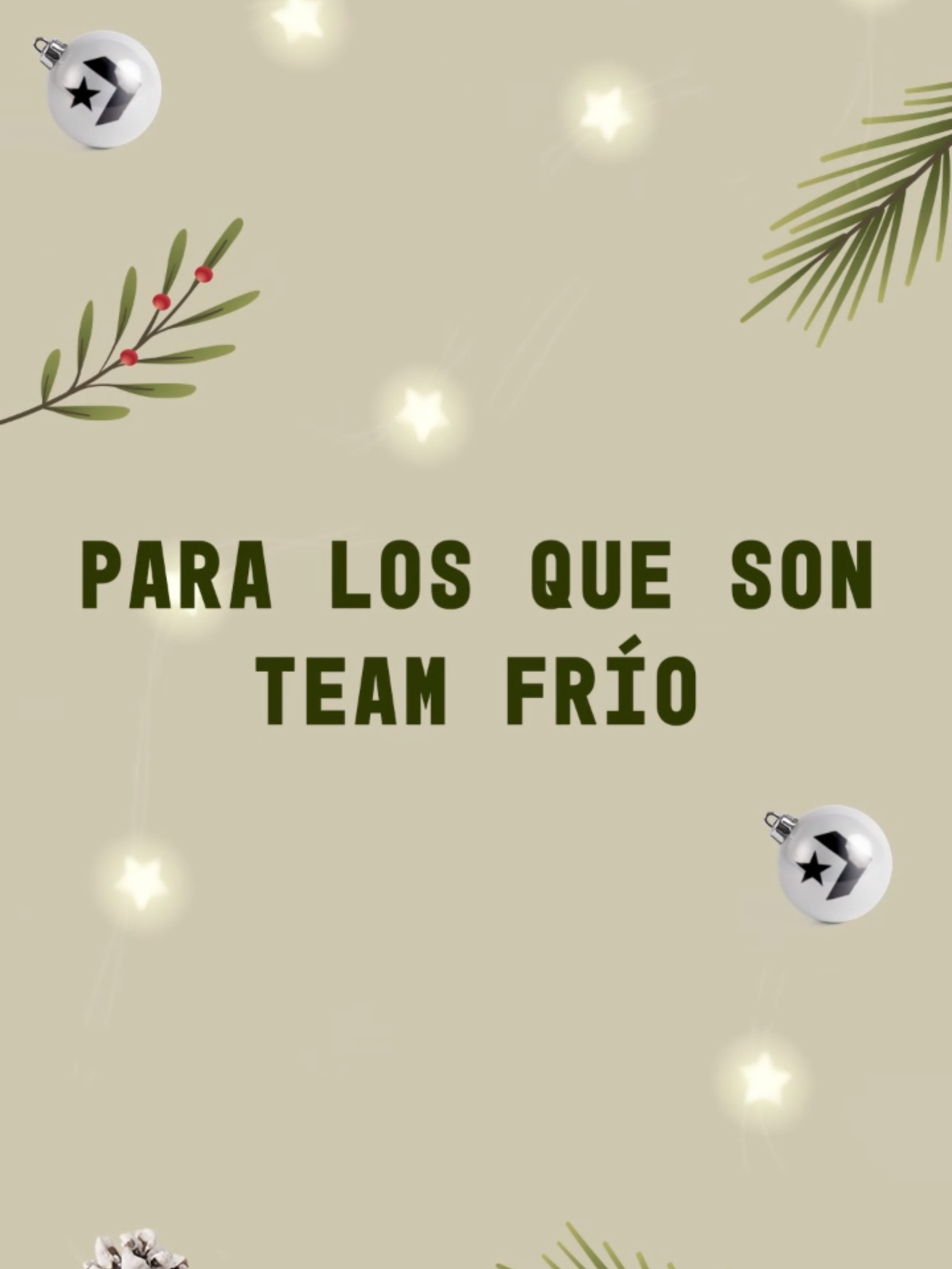 Para tu amigo que es team frío.