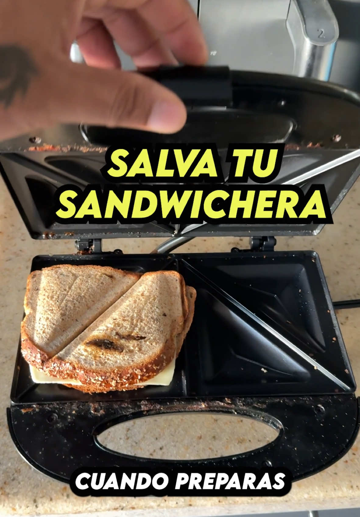 Salva tu sandwichera #tipsdetecnologia #tecnologia #tech #tipsandtricks #lifehacks #tipstecnológicos #sandwiches #sandwchera 