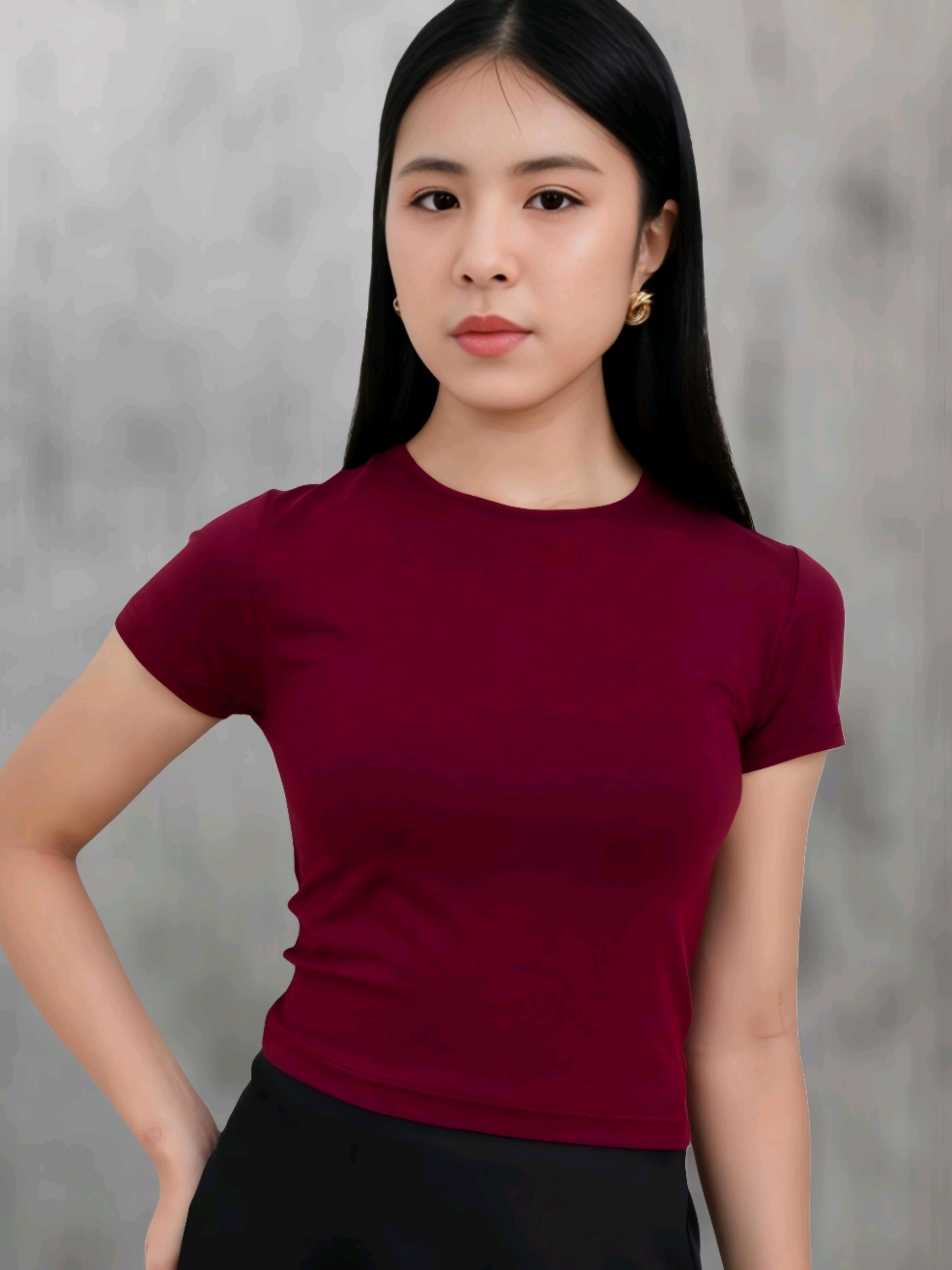 Sienna Oneck Top Atasan Wanita Hitam Bodyfit Panjang Polos Santai Basic Oblong Putih hanya Rp36.000 - 41.000! #atasanwanita  #atasanmurah  #bodyfit #kaosoblong