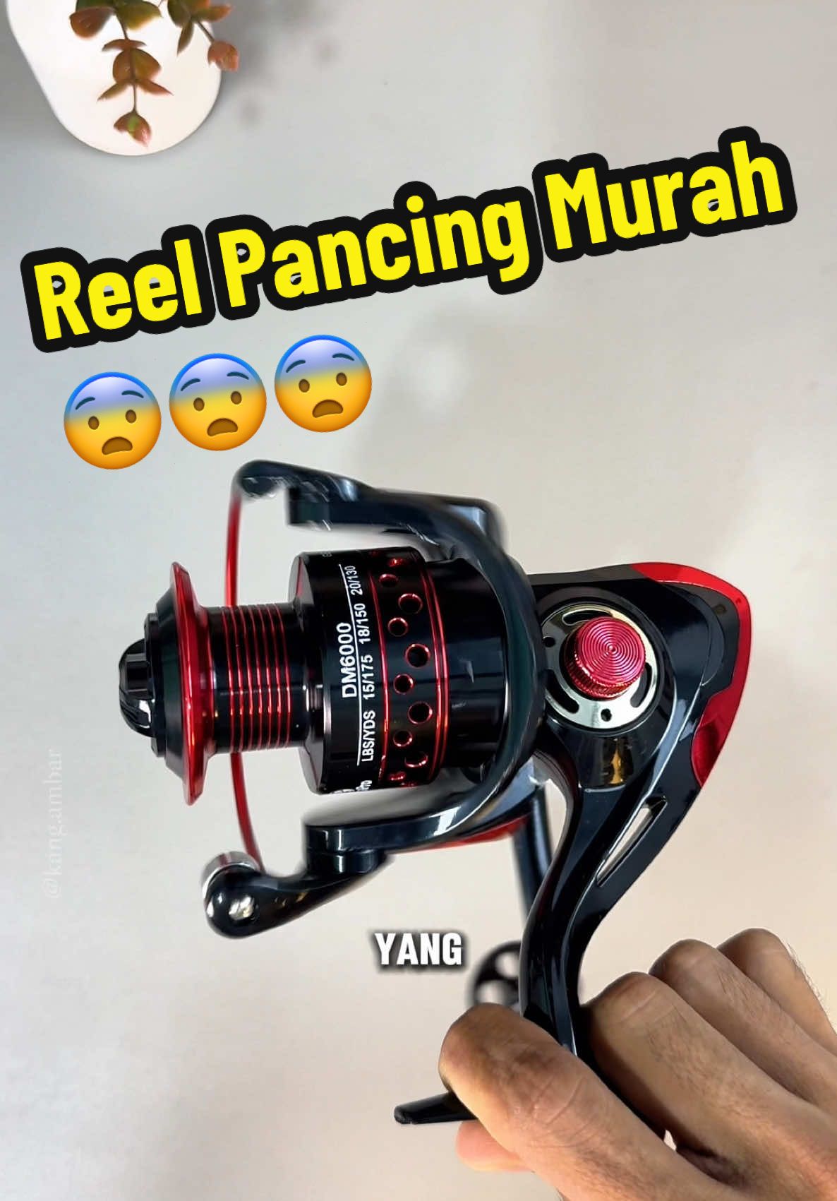 Reel pancing murah berkualitas 👍 AquaPro DM Series size 1000-7000. #reelpancing #reelpancingmurah #reelpancingberkualitas #reelpancingkuatmurah 