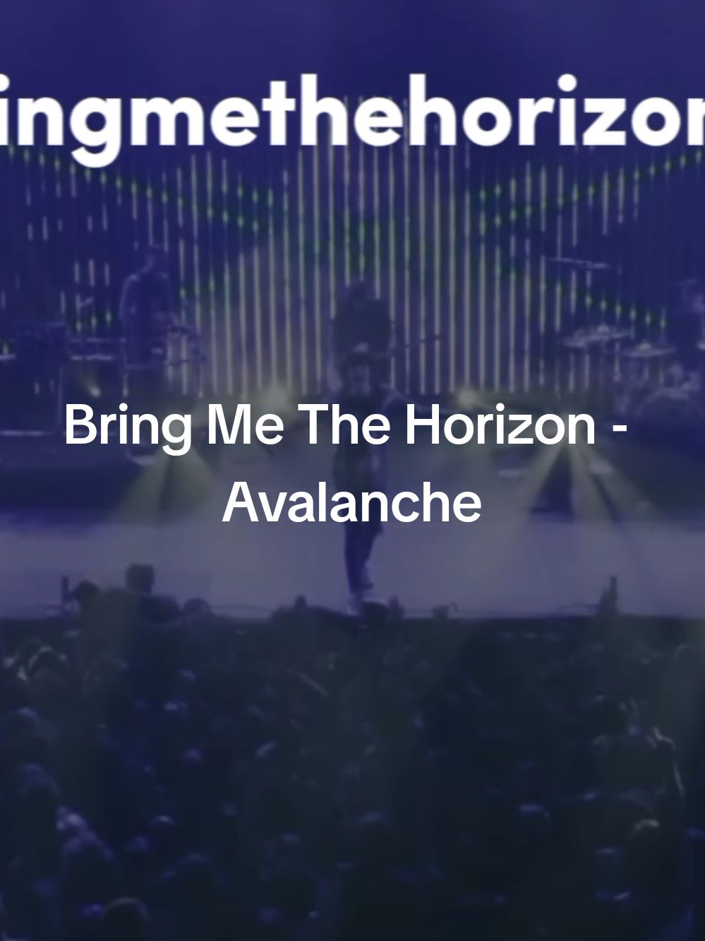 Bring Me The Horizon - Avalanche #bringmethehorizon #thatsthespirit #lyricsvideo #lyrics #fyp #foryoupage #parati 