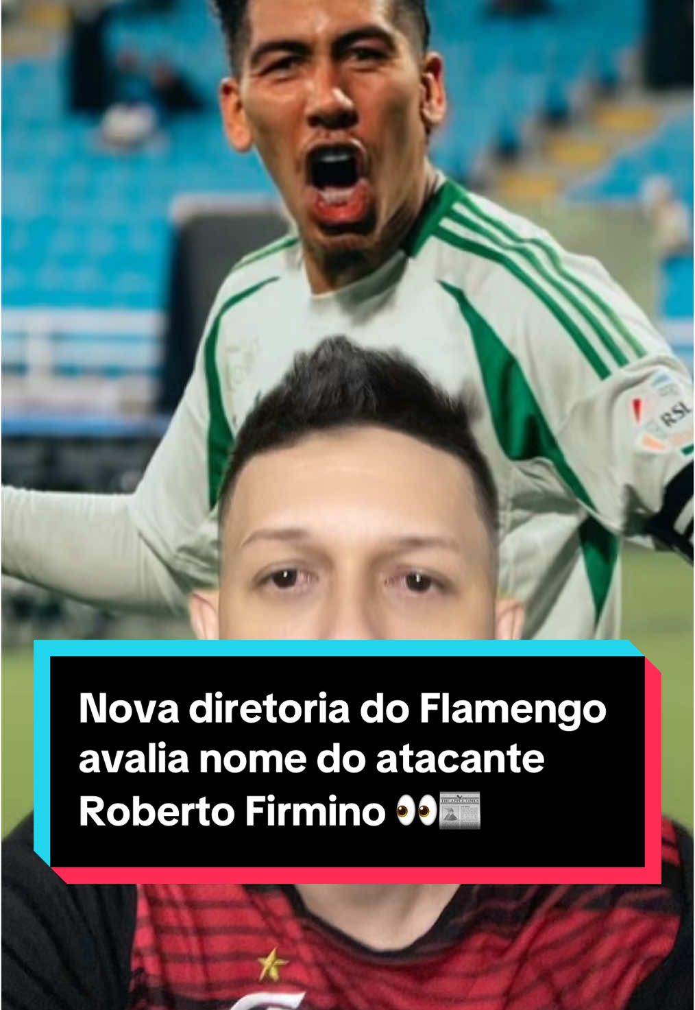 Nova diretoria do Flamengo avalia o nome do atacante Roberto Firmino 👀📰 #flamengo #futebol #mengo #tiktokesportes #tik_tok 