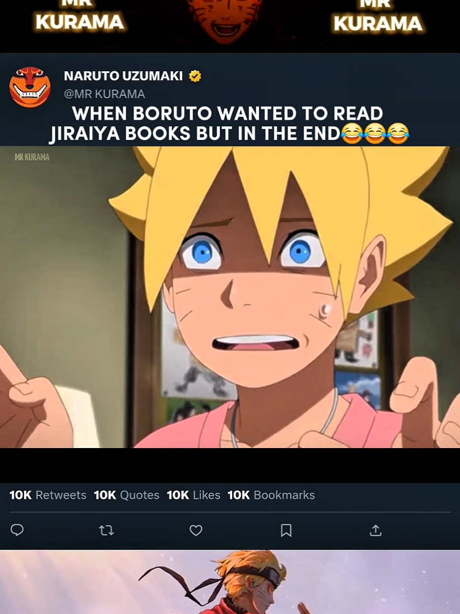 WHEN BORUTO WANTED TO READ JIRAIYA BOOKS BUT IN THE END 😂😂😂 #naruto #fyp #animeedits #anime #edit #viral #boruto #borutonarutonextgenerations  #hinata #fypシ゚  #narutoshippuden 