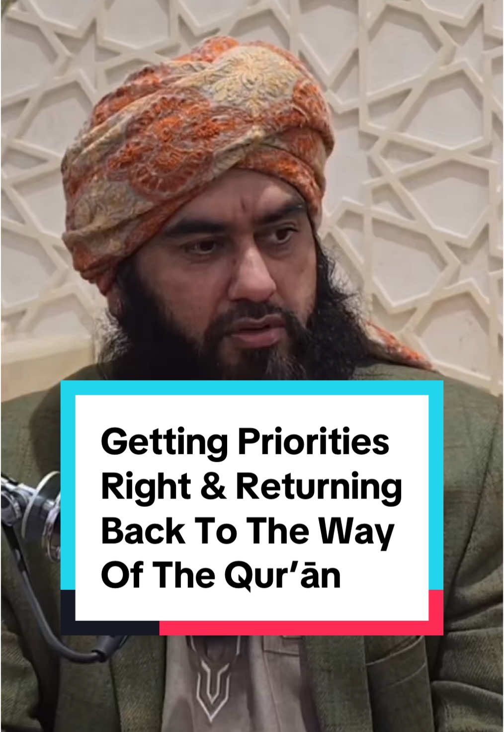 🎙️ 𝐌𝐮𝐟𝐭𝐢 𝐒𝐚𝐞𝐞𝐝 𝐀𝐡𝐦𝐚𝐝 𝐌𝐮𝐣𝐚𝐝𝐝𝐢𝐝𝐢 | Getting Priorities Right & Returning Back To The Way Of The Qur’ān #fyp #fyppp #muslimtiktok #islamicreminder #muftisaeedahmadmujaddidi #quran #sunnah #sunni #ashari #maturidi #hanafi #sufi #barelwi #viral_video #trendin 