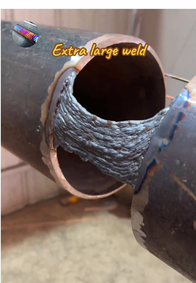 Super big weld welding skills show, can you do it? No X-ray    #CapCut #tig #fyp #weld #welder #welding #bluecollar 