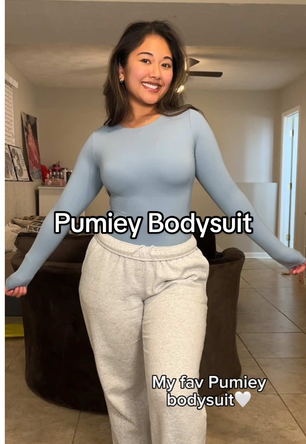 the softest and most comfy bodysuits🤍 they have so many colors!! #pumieytiktok #pumieytiktokshop #tiktokshopholidayhaul #tiktokshopyearendsale 