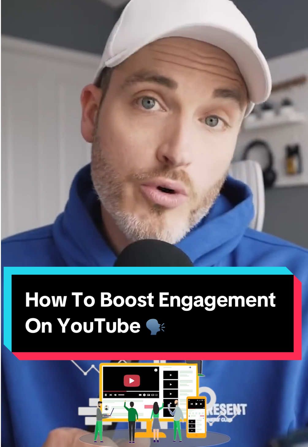 How To Boost Engagement On YouTube 🗣️ #algorithm #contentcreationtips #engagingcontent 