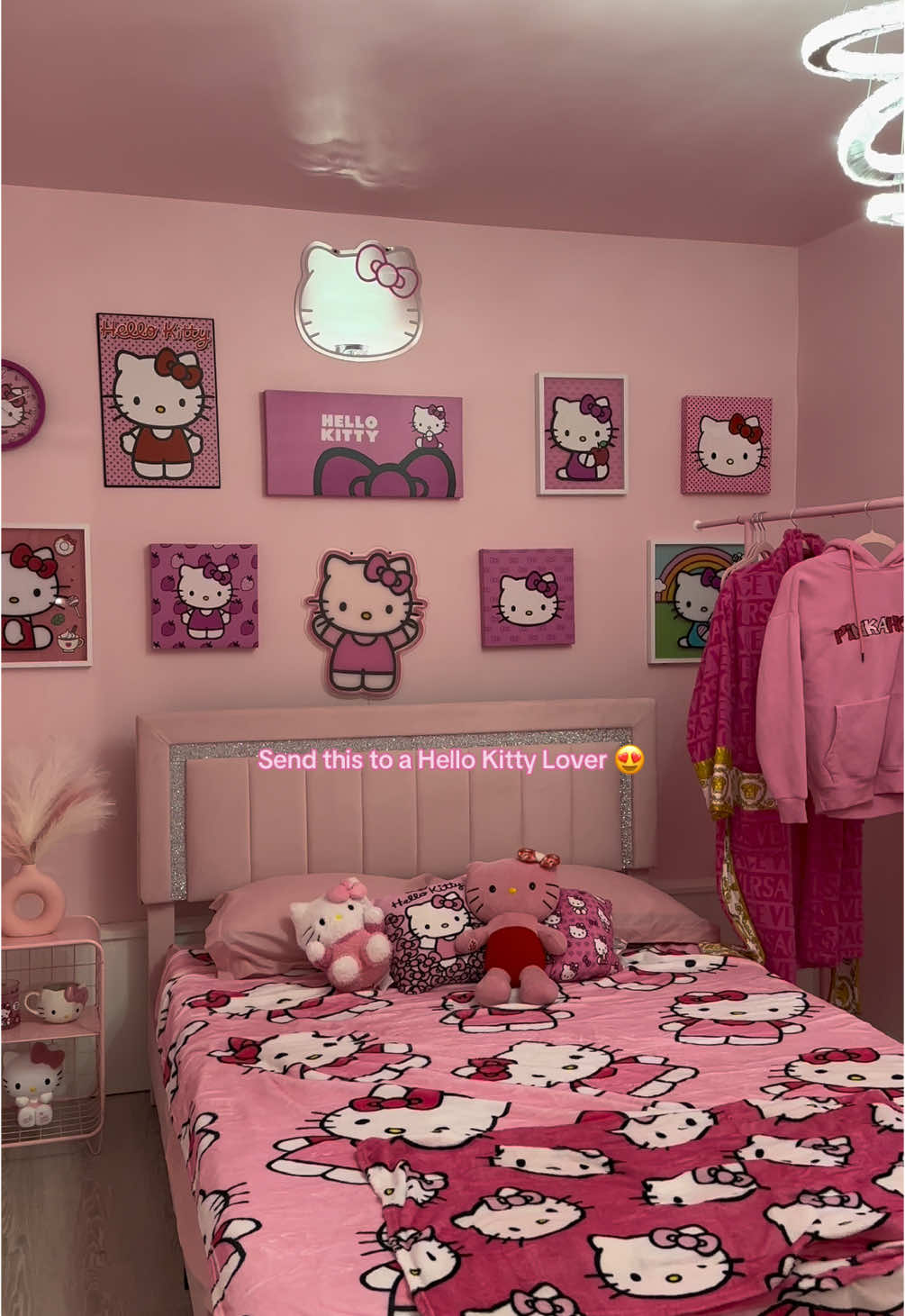 Send this post to a Hello kitty lover! Progress on our hello kitty room at the Pinkaway airbnb 😍 We are opening in January 🩷  All hello kitty and Barbie everything! Follow to see the progress  • • • • #hellokittyaddict #hellokittyfinds #hellokittycafe #hellokityaesthetic #pinklover #pinkroom #pinkairbnb #pinkbedroom #pinkbeauty #thingstodoinnewjersey #thingstodoinnyc #thingstodoinnj #barbiecollector #barbiecollection #hellokittyroom #hellokittyroomdecor 