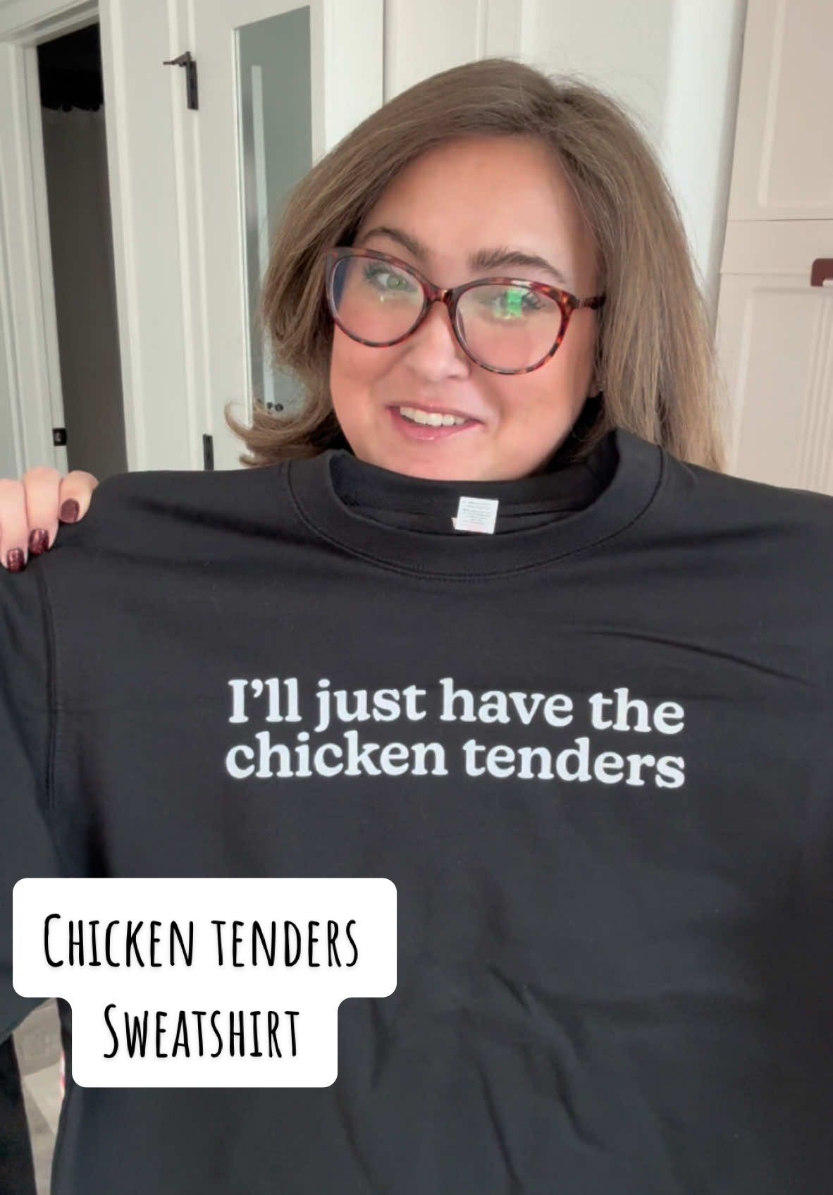 I’ll just have the chicken tenders sweatshirt @middleclassfancy #chickentenders #sweatshirt #illjusthavethechickentenders #giftedcollab #ttsdelightnow #treasurefinds#ttsstarcreator #giftguide #tiktokshopcreatorpicks #mademyyear #newyearnewaura  #tiktokshopyearendsale 