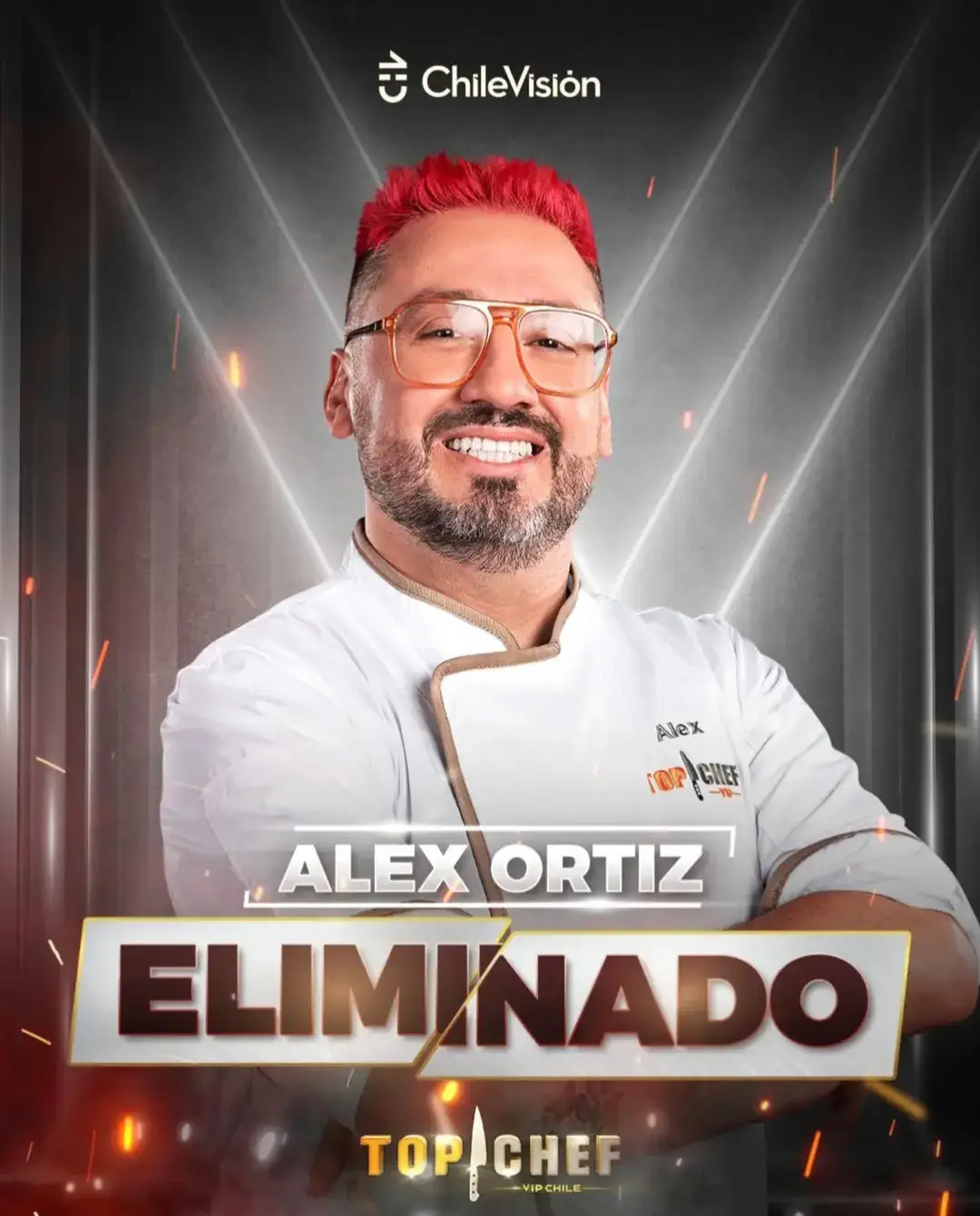 ¡Hasta siempre maestro!  Por decisión de los chefs Alex es el nuevo eliminado de top chef 👩🏻‍🍳🍴 #SegundaTemporada #TopChef #TopChefChile2024 #🍴👩🏻‍🍳 #TopChefChile2024 #👩🏻‍🍳🔥 #CHV 